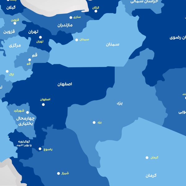 وکتور نقشه ایران